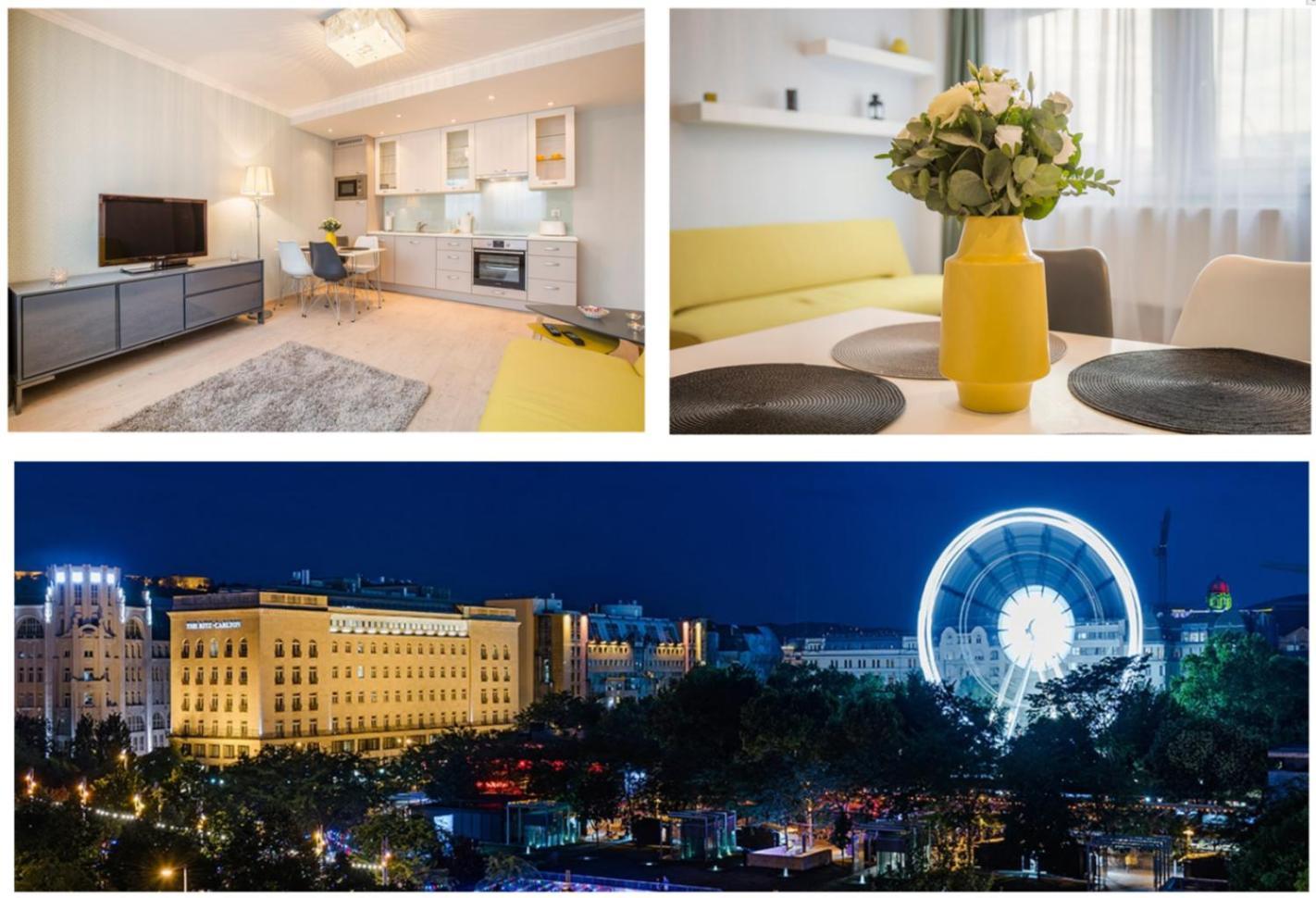 Big Wheel Panoramica Apartment Budapest Luaran gambar
